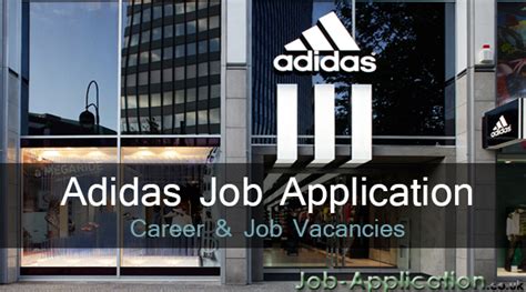 adidas outlet job application.